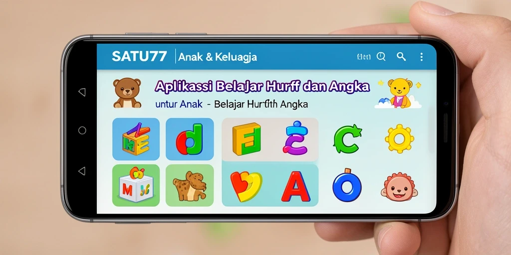 Tampilan antarmuka pengguna yang menarik dan interaktif di SATU77.