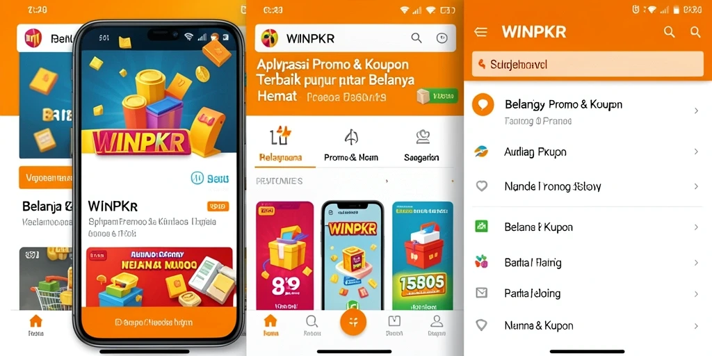 Antarmuka aplikasi WINPKR yang stylish dan fungsional.
